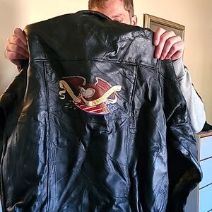 Harley Davidson XL mens leather jacket